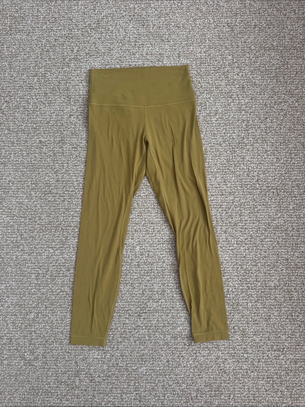 lululemon athletica Olive Green High-Rise Leggings